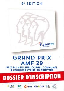Grand prix 2022 AMF 29 du Meilleur journal communal et communautaire